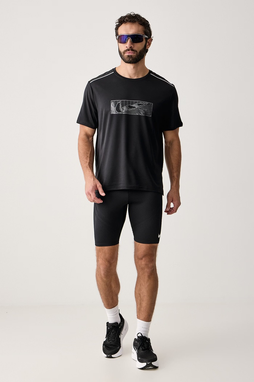 Nike  тениска за бягане мъжка Miler UV Dri-FIT