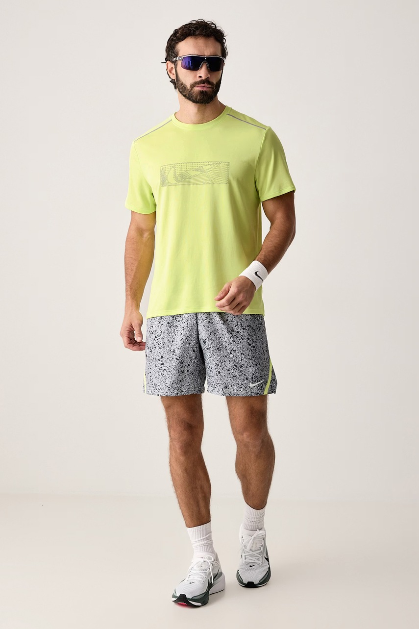 Nike  тениска за бягане мъжка Miler UV Dri-FIT