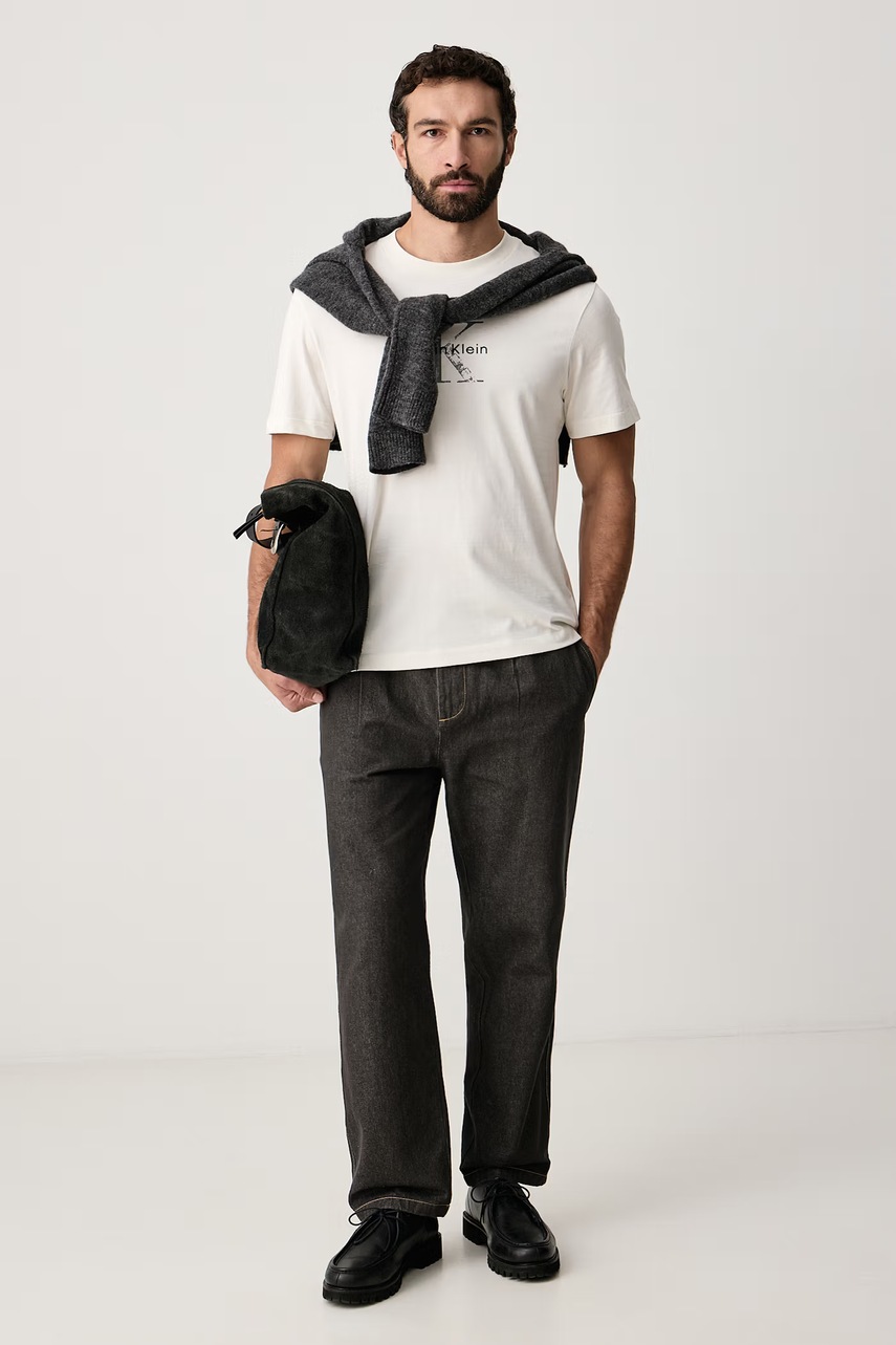 Calvin Klein Jeans  тениска мъжка от памук