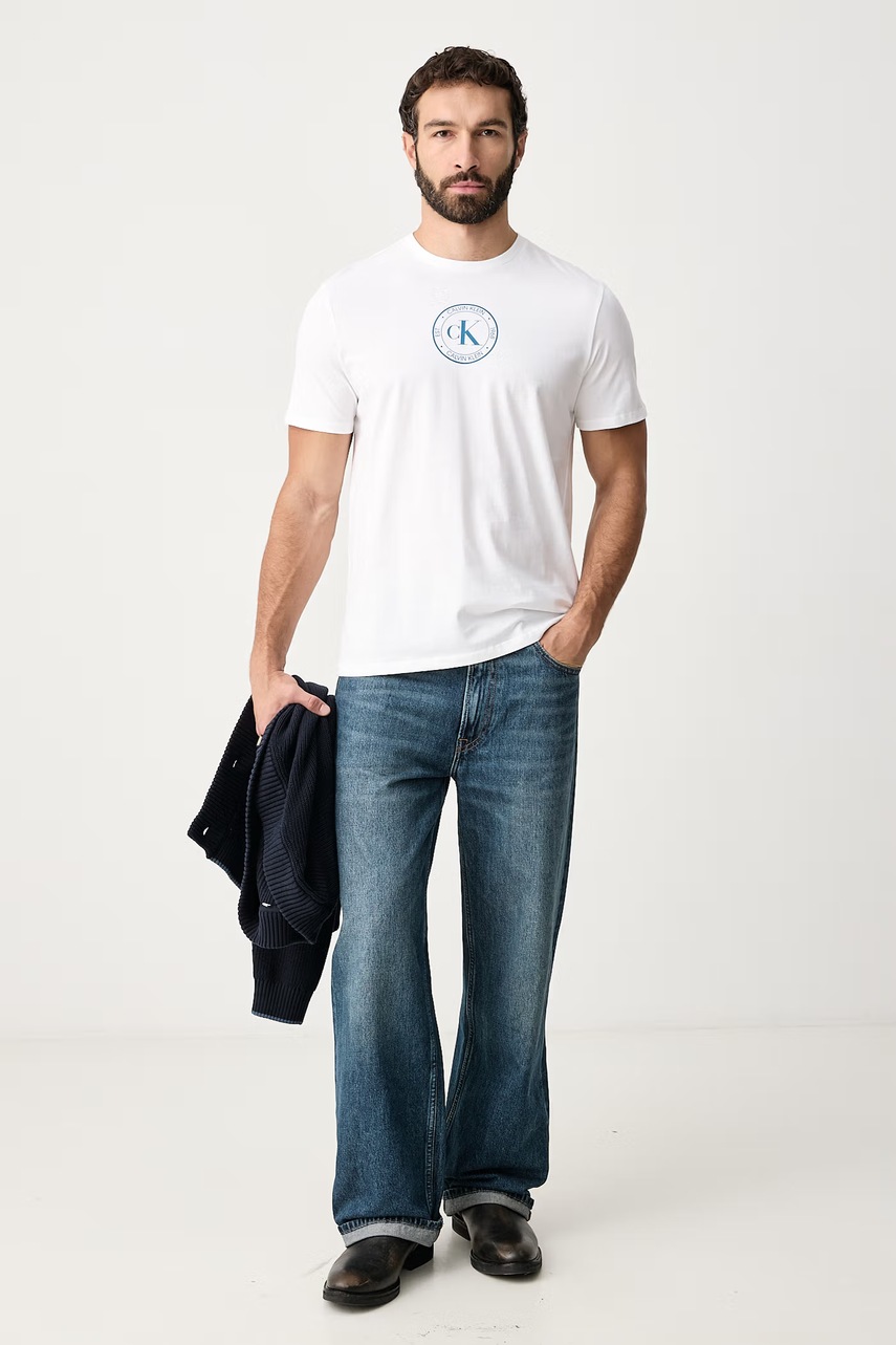 Calvin Klein Jeans  тениска мъжка от памук