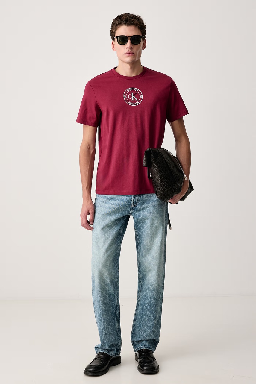 Calvin Klein Jeans  тениска мъжка от памук
