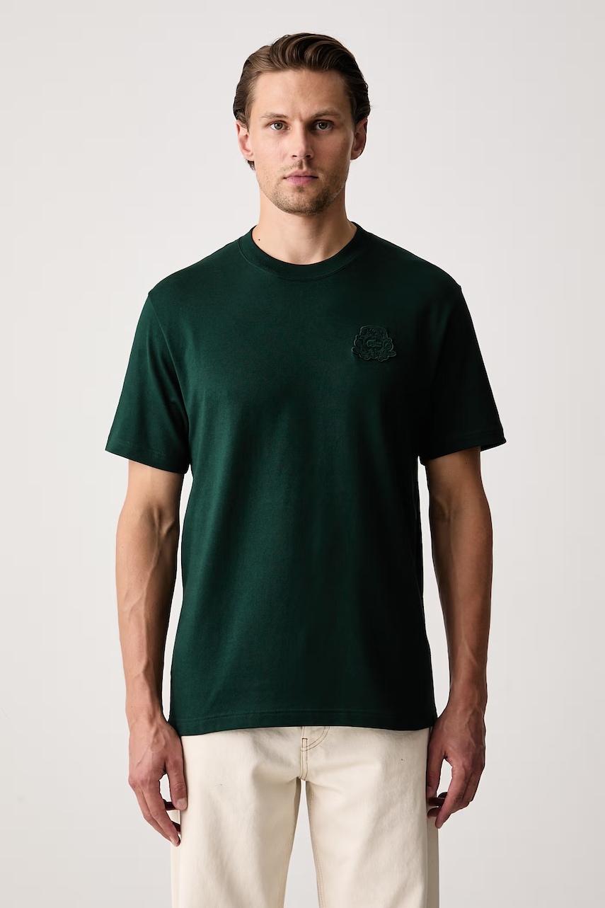 Lacoste  tricou basic pentru bărbați din bumbac