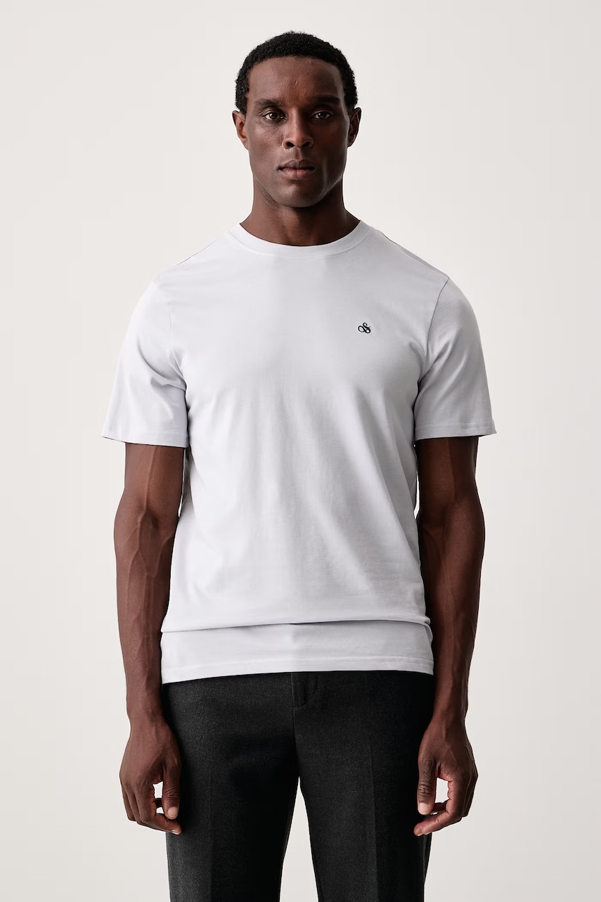 Scotch & Soda T-shirt męski bawełniany