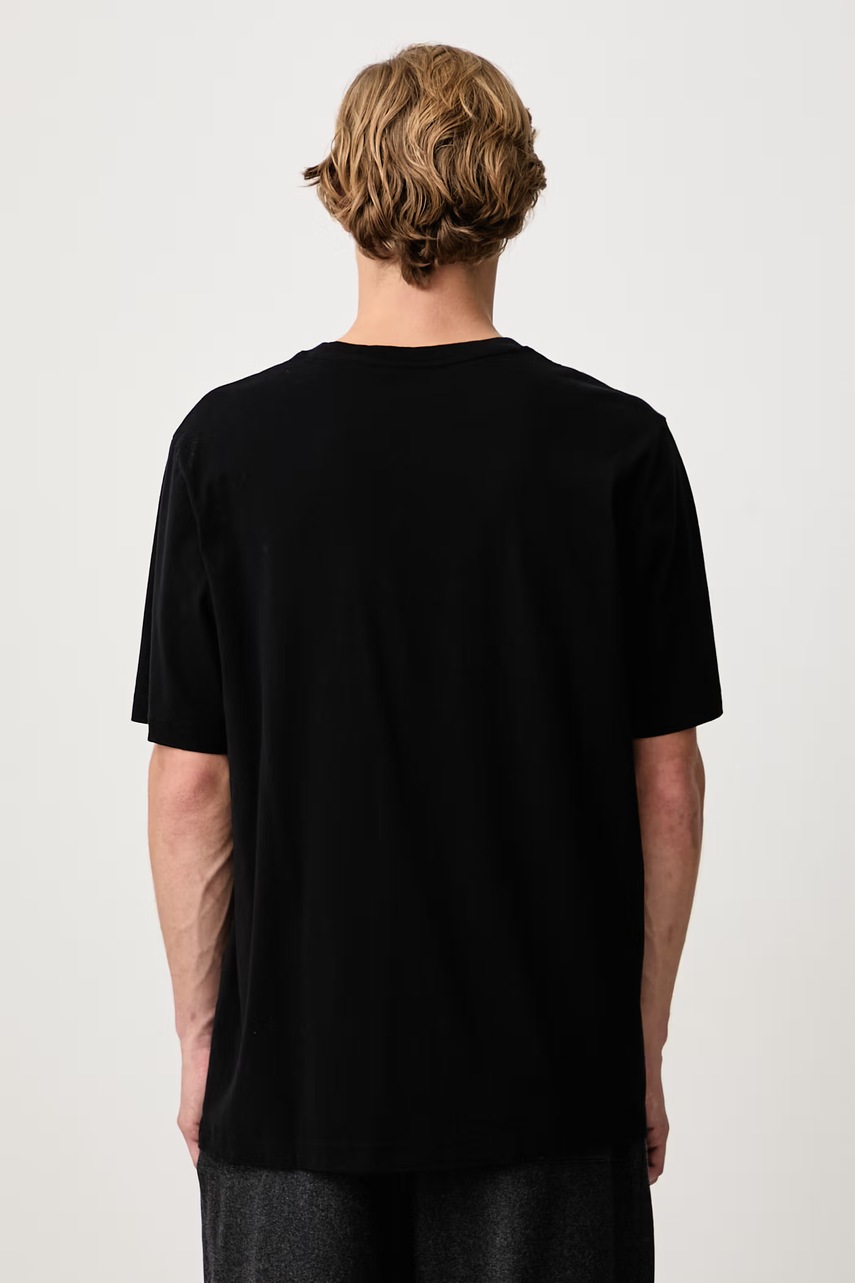 Maison Kitsuné  Red Profile Fox T-shirt bawełniany męski (zdjęcie 3)
