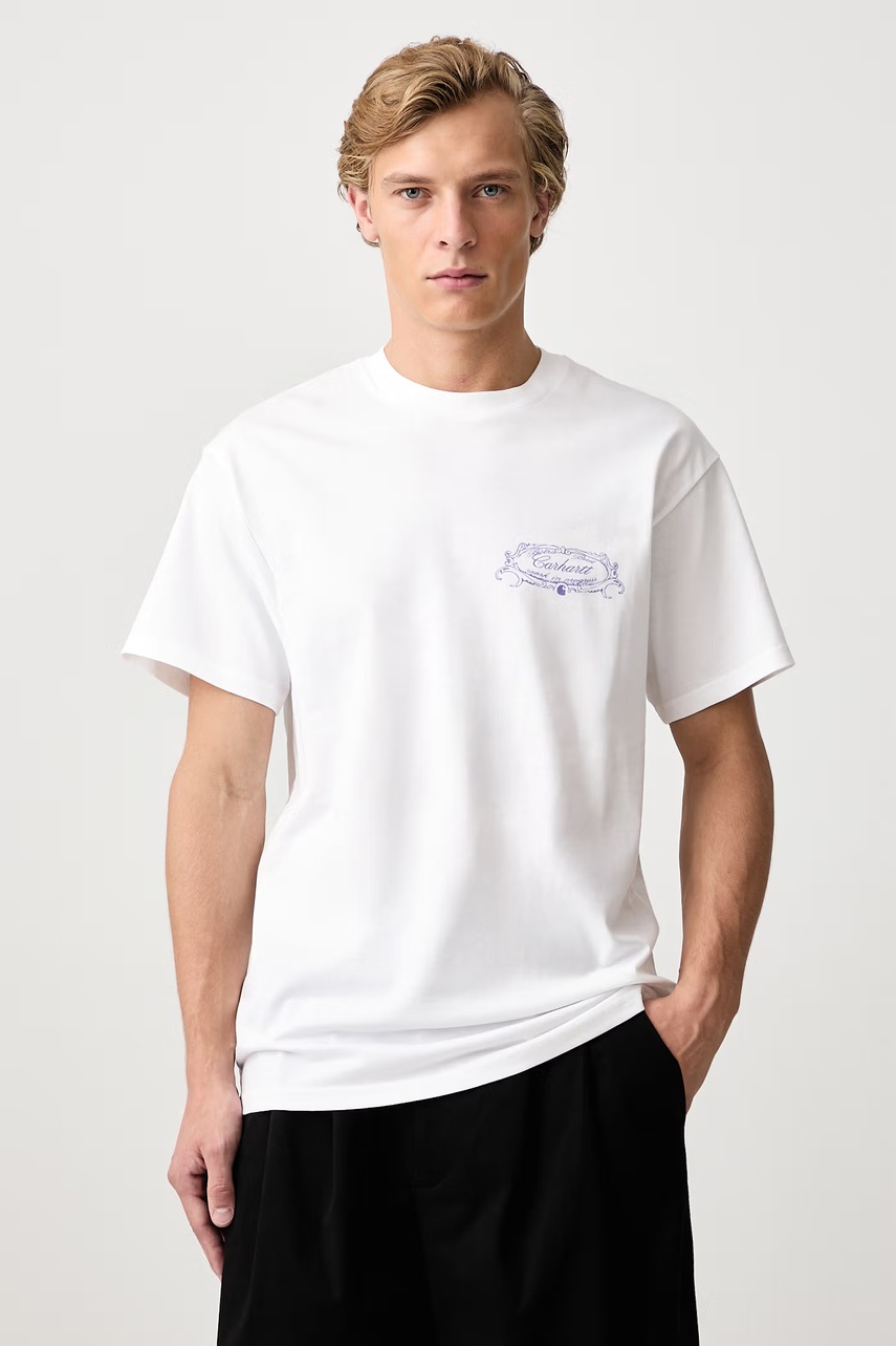 Carhartt WIP  Chez WIP T-Shirt bawełniany męski