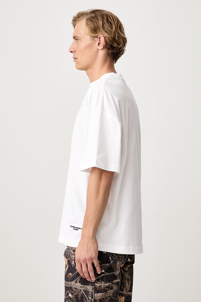 Carhartt WIP  Chapter Script T-Shirt bawełniany męski (zdjęcie 3)