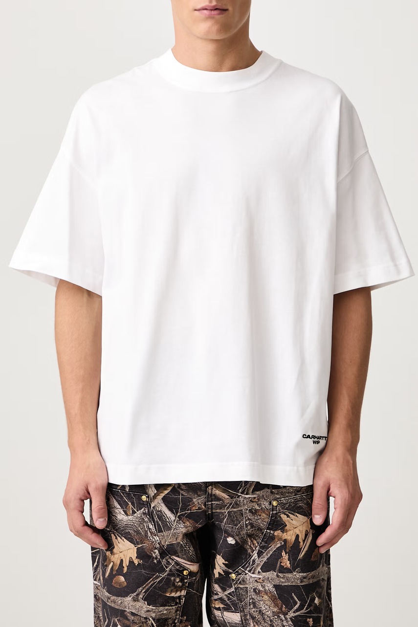 Carhartt WIP  Chapter Script T-Shirt bawełniany męski (zdjęcie 4)