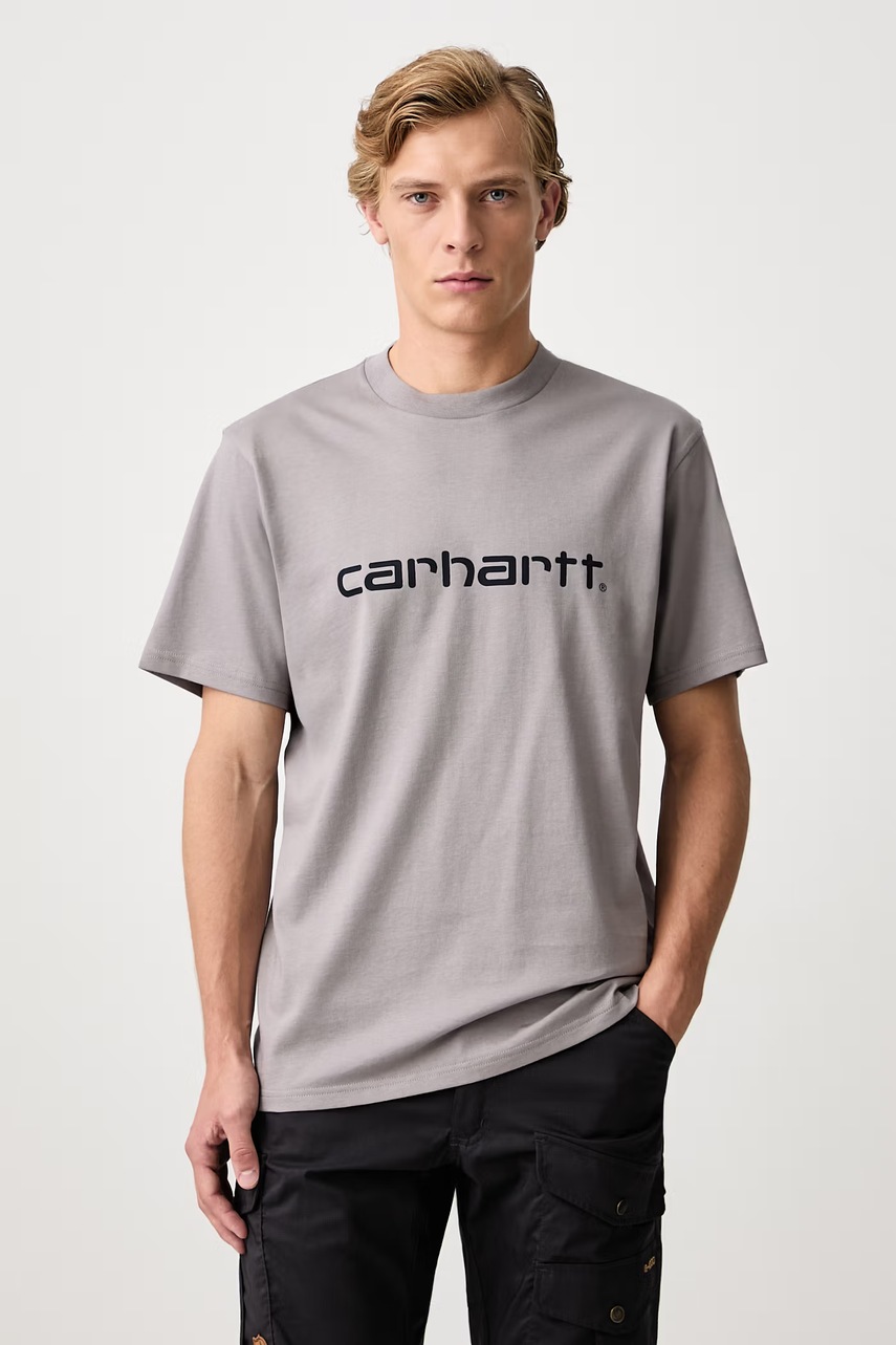 Carhartt WIP  Script T-Shirt bawełniany męski
