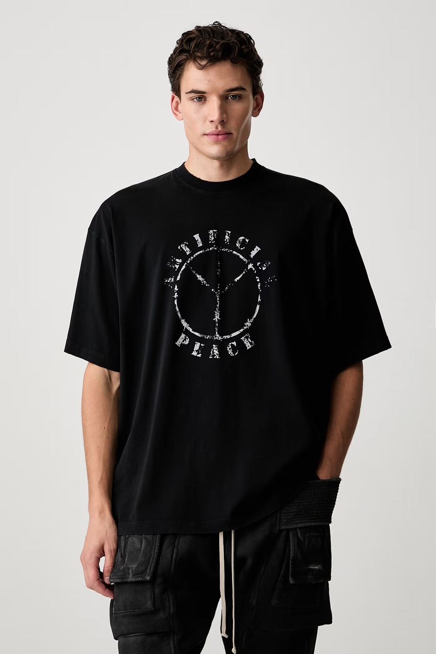 Vetements Artificial Peace T-shirt bawełniany męski