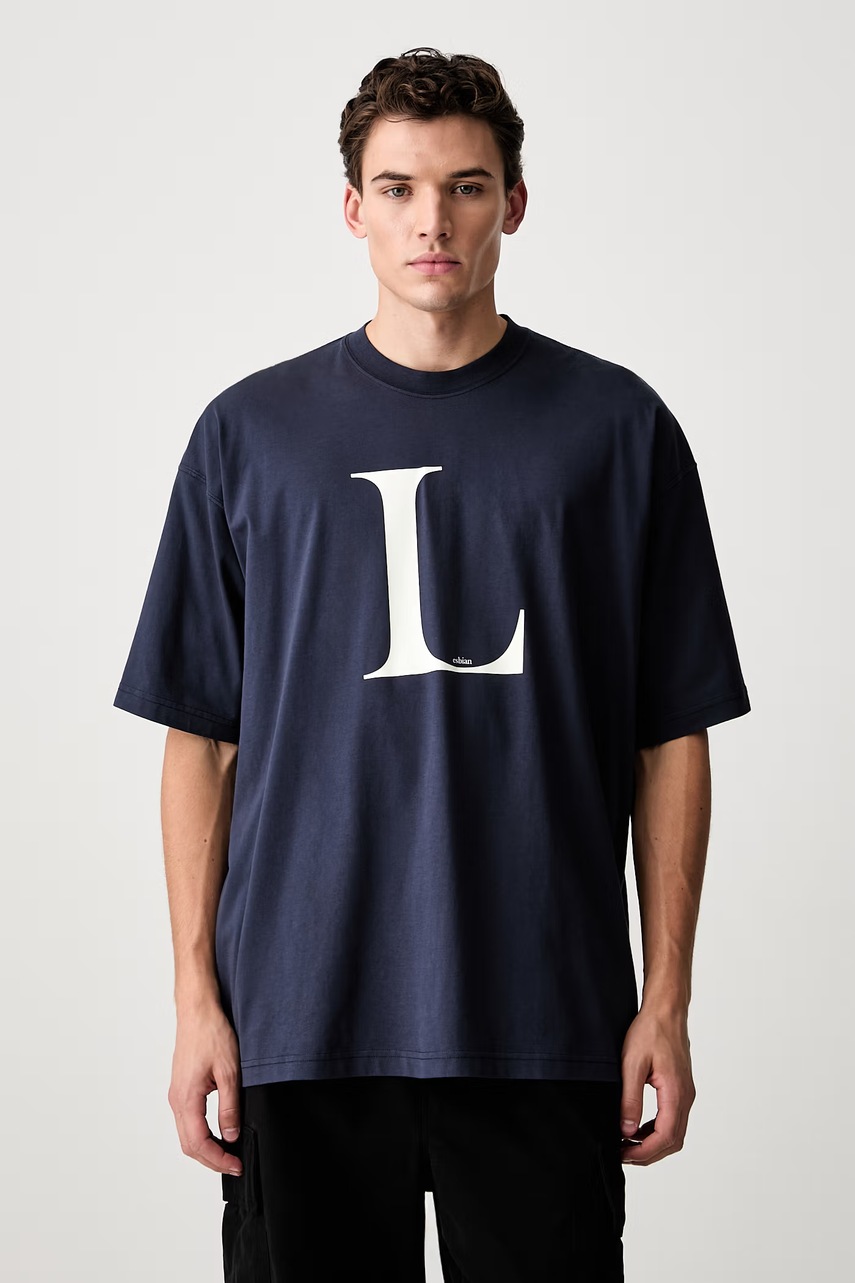 Vetements L-esbian T-shirt męski bawełniany