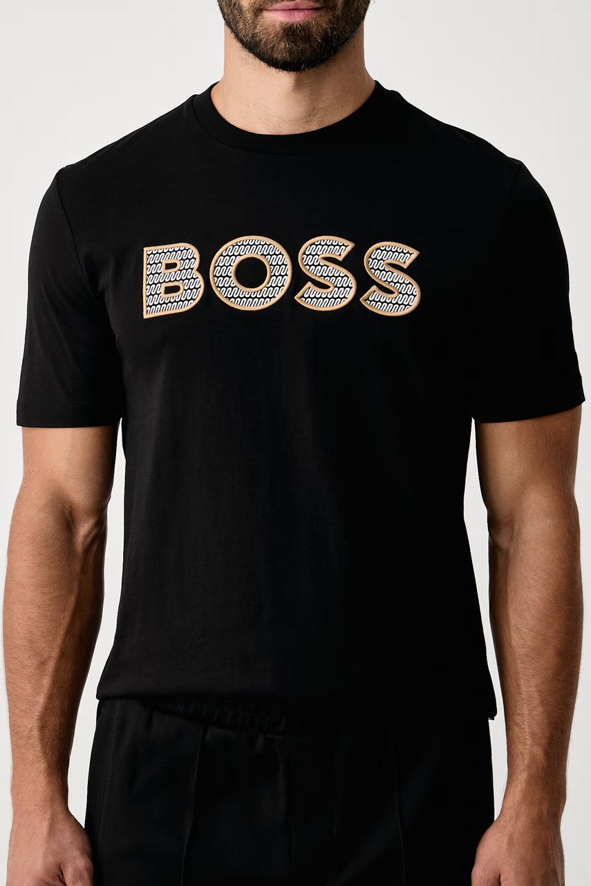 BOSS  tričko pánske bavlnené C-Thompson (obrázok 4)