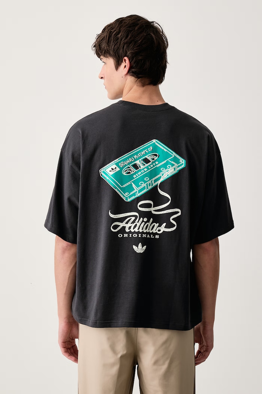 adidas Originals  tričko pánske bavlnené Record GFX