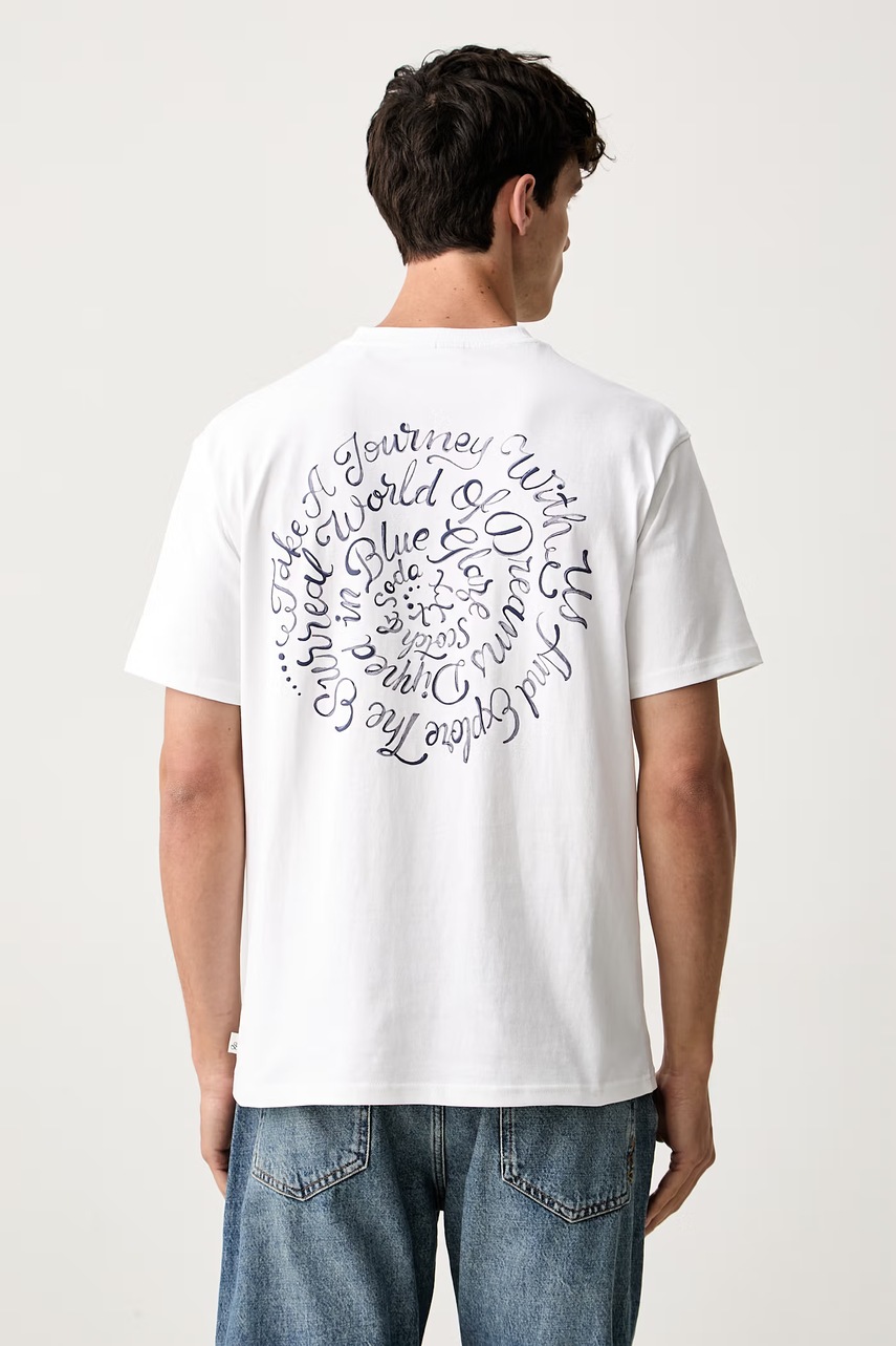 Scotch & Soda T-shirt męski bawełniany