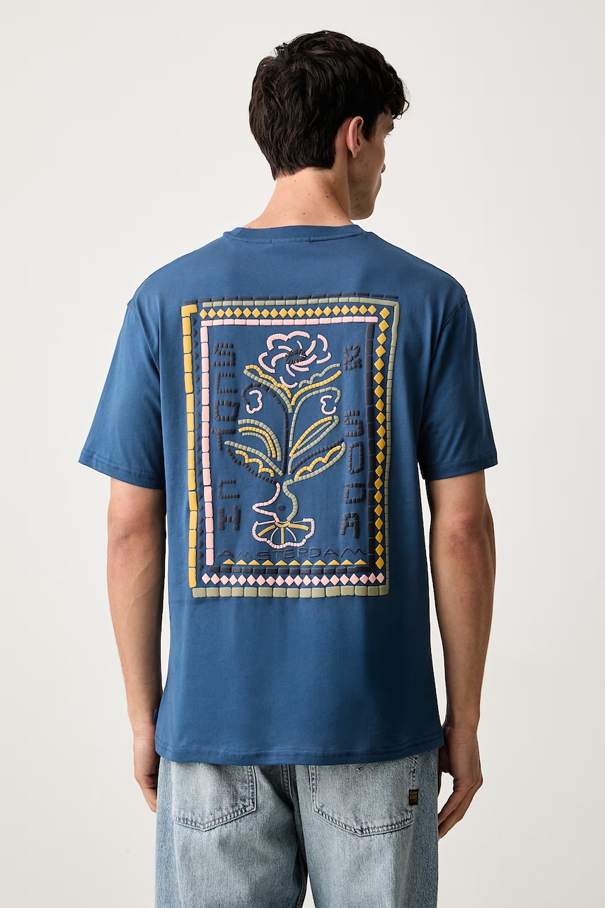 Scotch & Soda T-shirt męski bawełniany