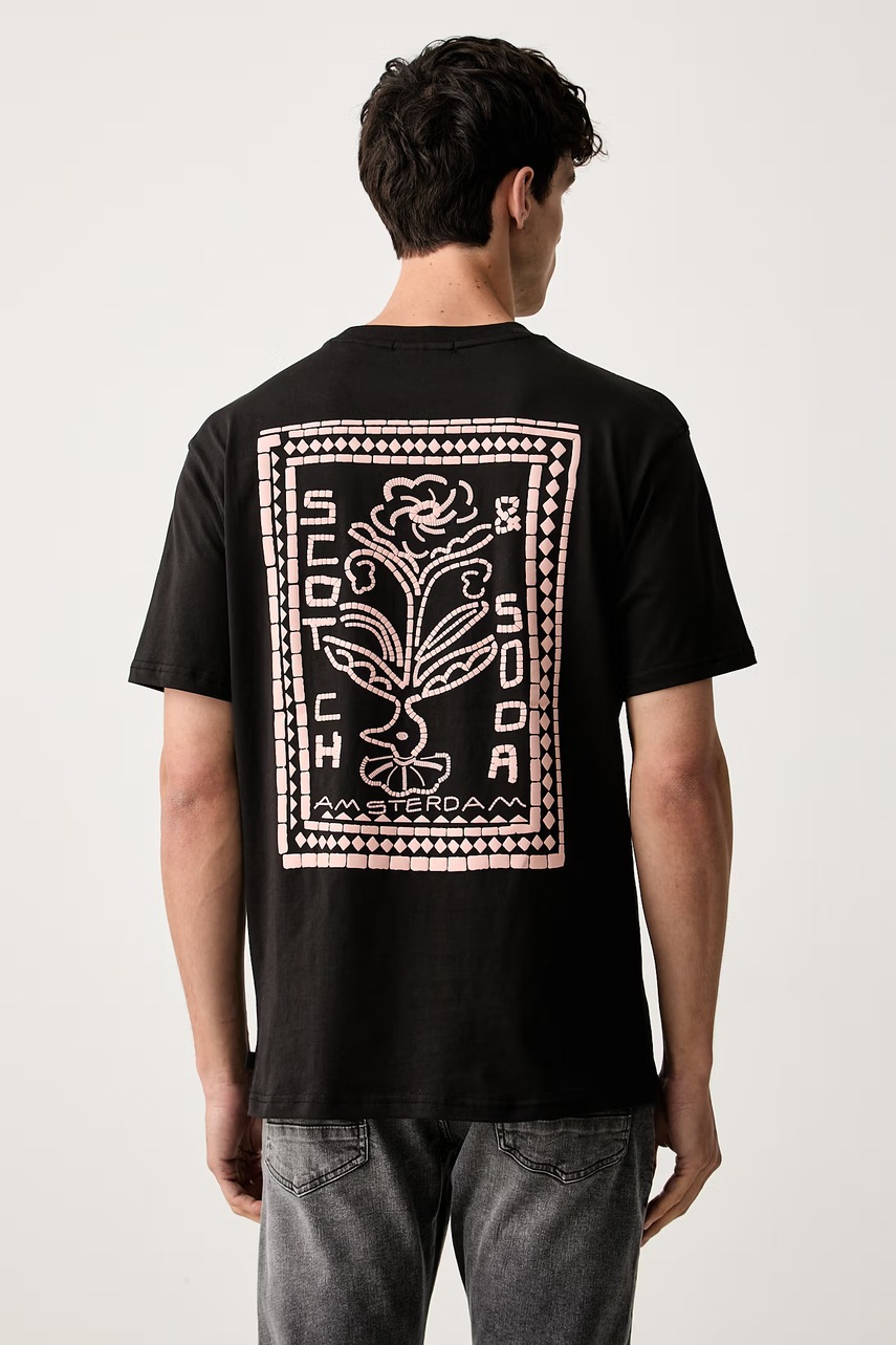 Scotch & Soda T-shirt męski bawełniany