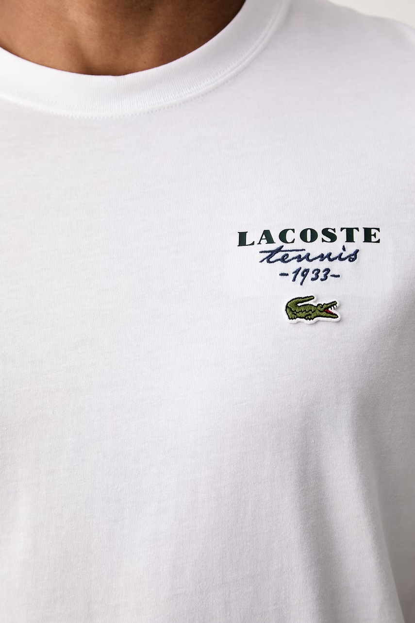Lacoste  tričko pánské bavlněné (obrázek 5)
