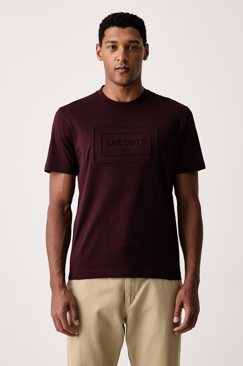 Lacoste tricou pentru bărbați din bumbac