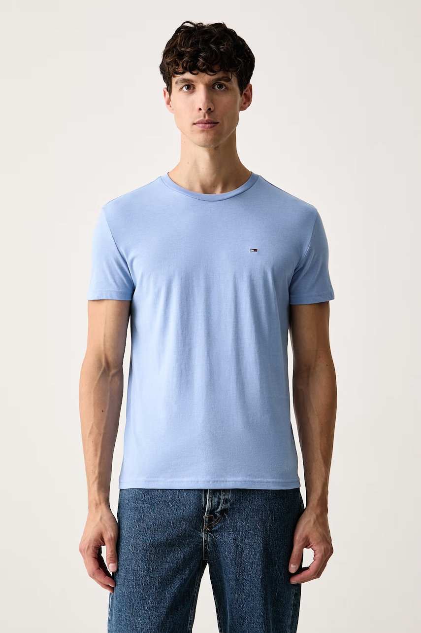 Tommy Jeans tričko pánske s bavlnou