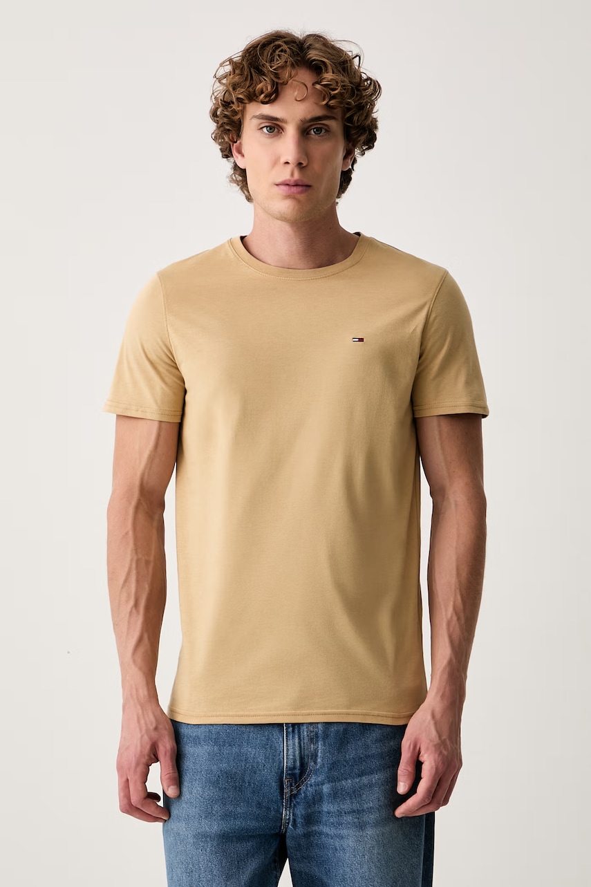 Tommy Jeans tričko pánske bavlnené