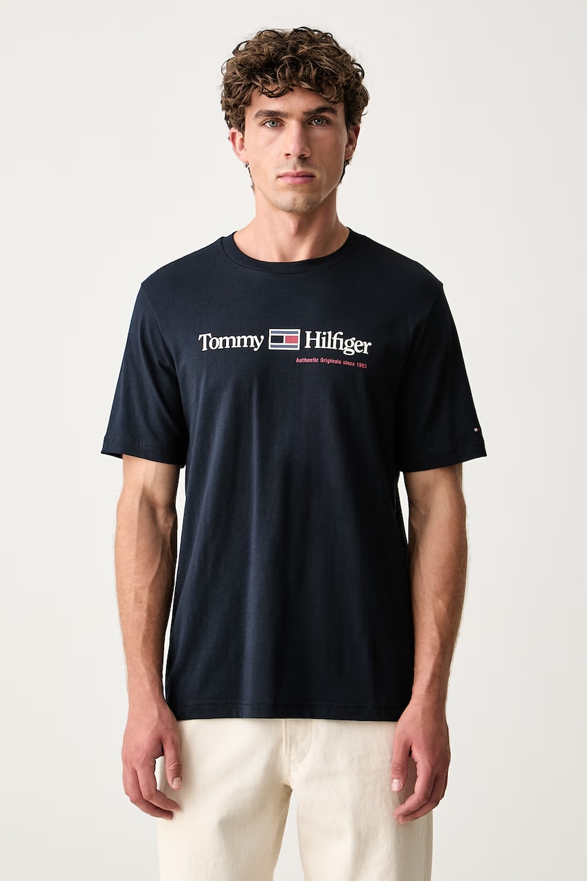 Tommy Hilfiger tričko pánske bavlnené