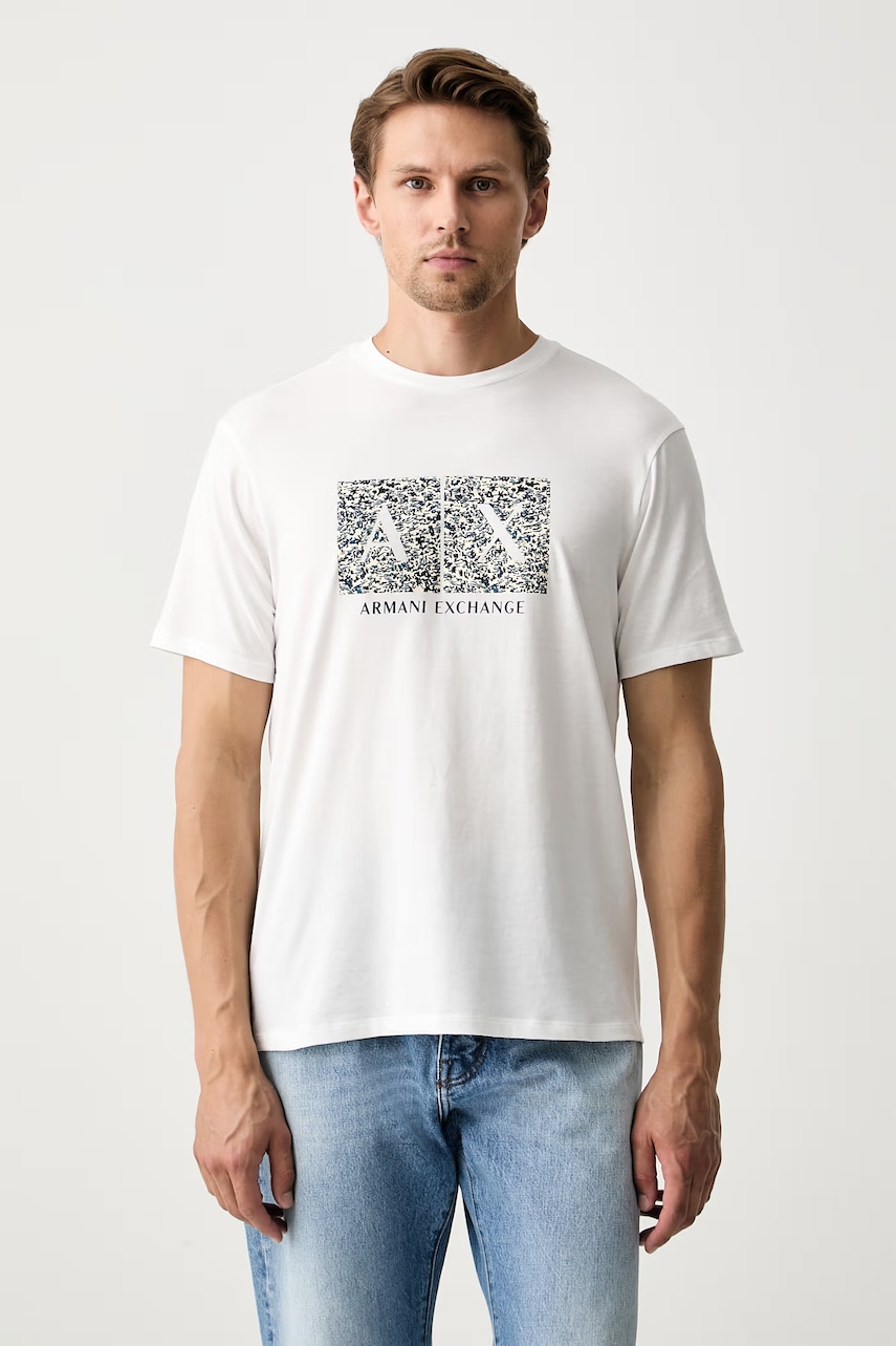 Armani Exchange majica za muškarce od pamuka
