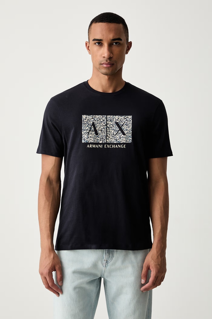 Armani Exchange tricou pentru bărbați din bumbac