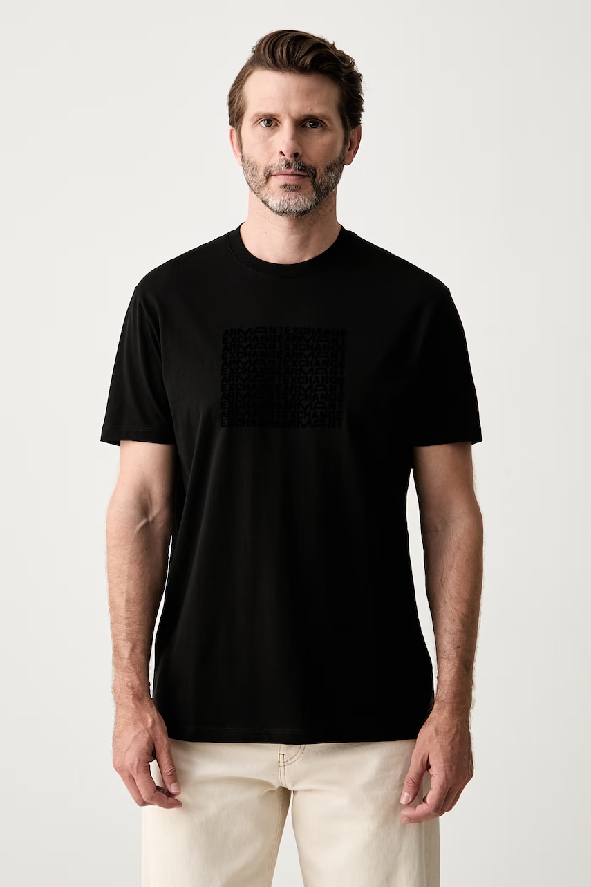 Armani Exchange tricou pentru bărbați din bumbac