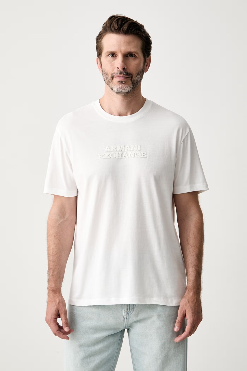 Armani Exchange tričko pánske bavlnené