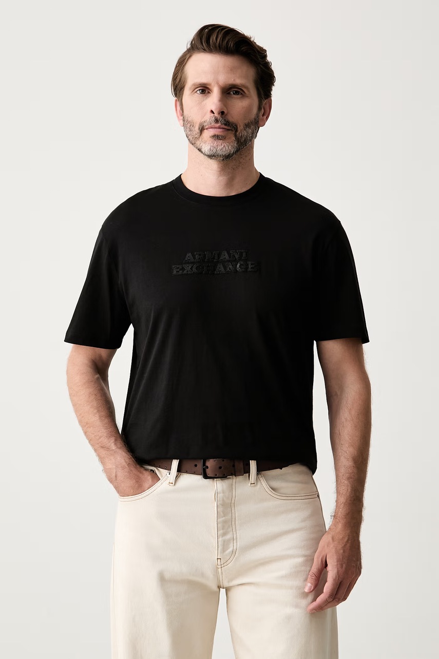 Armani Exchange  majica za muškarce od pamuka