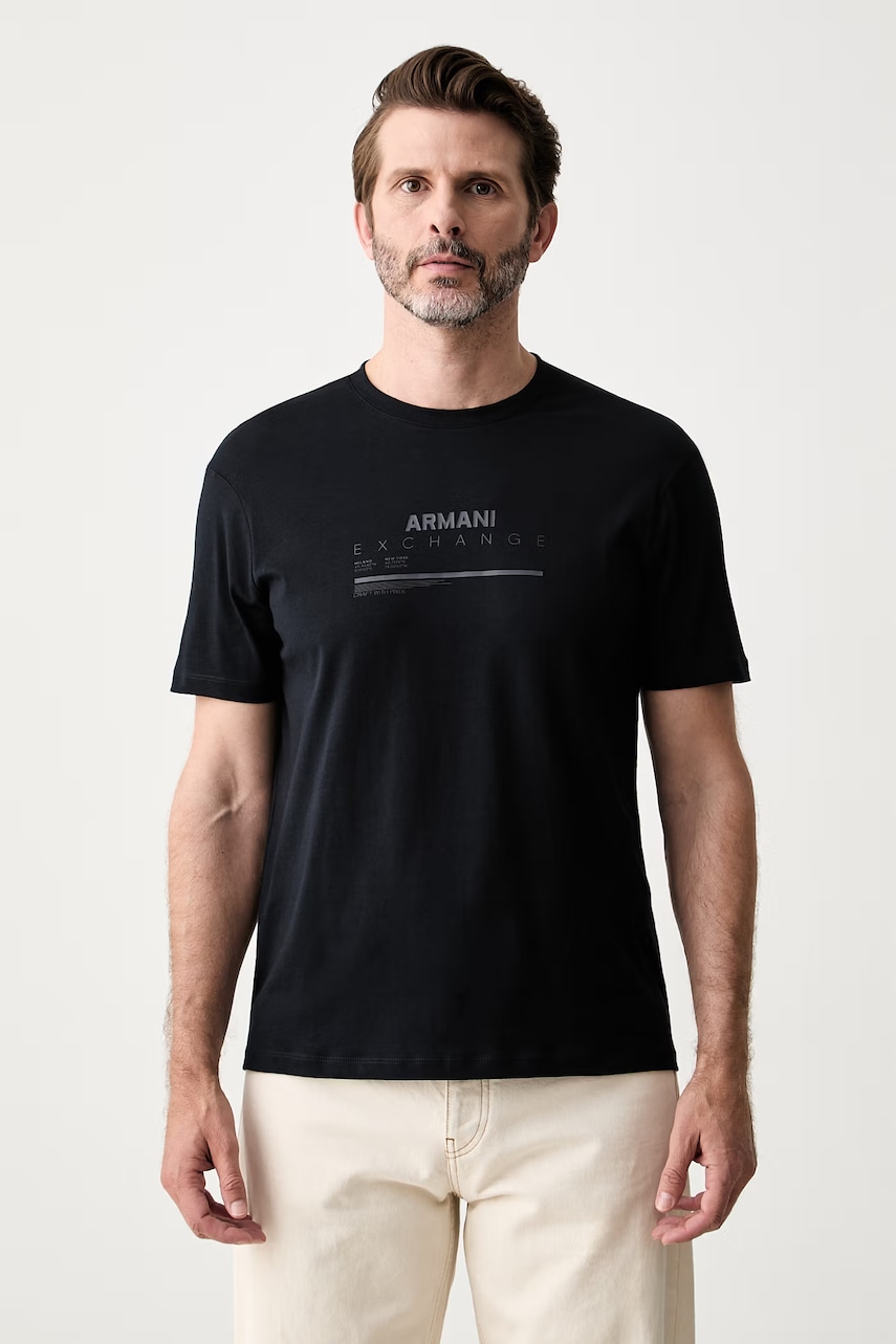 Armani Exchange majica za muškarce od pamuka