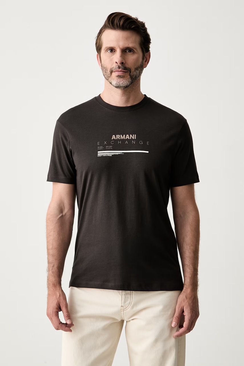 Armani Exchange majica za muškarce od pamuka