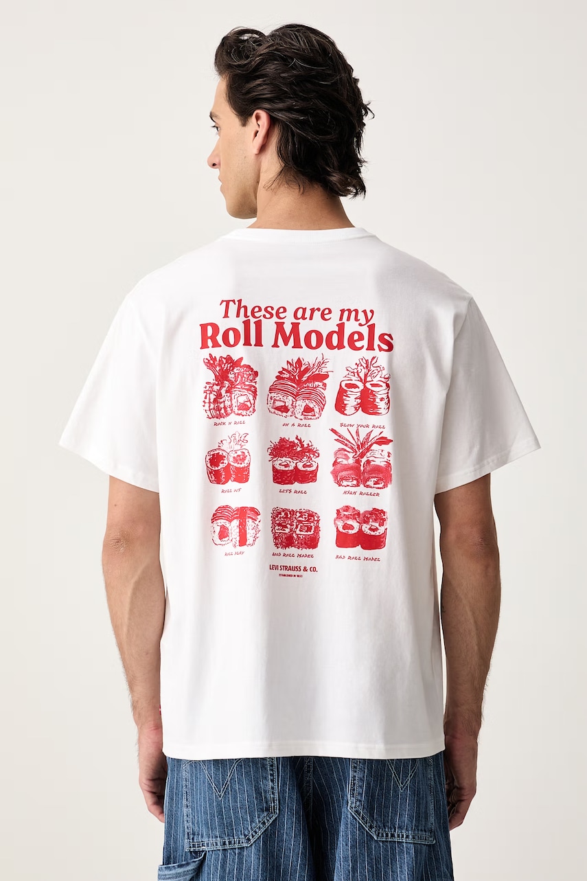 Levi's T-shirt męski bawełniany RELAXED FIT TEE