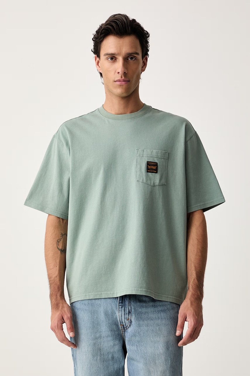 Levi's T-shirt męski bawełniany SS WORKWEAR PKT