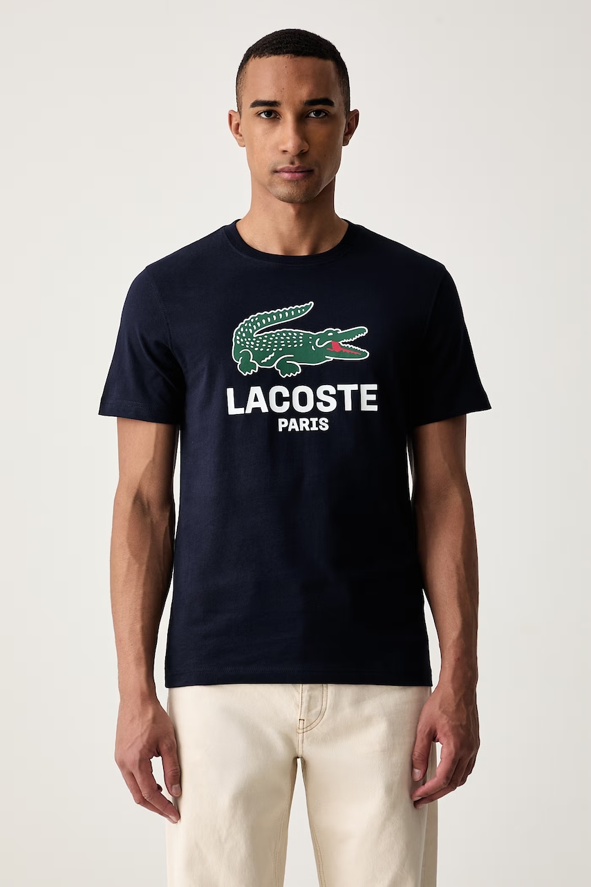 Lacoste tricou pentru bărbați din bumbac