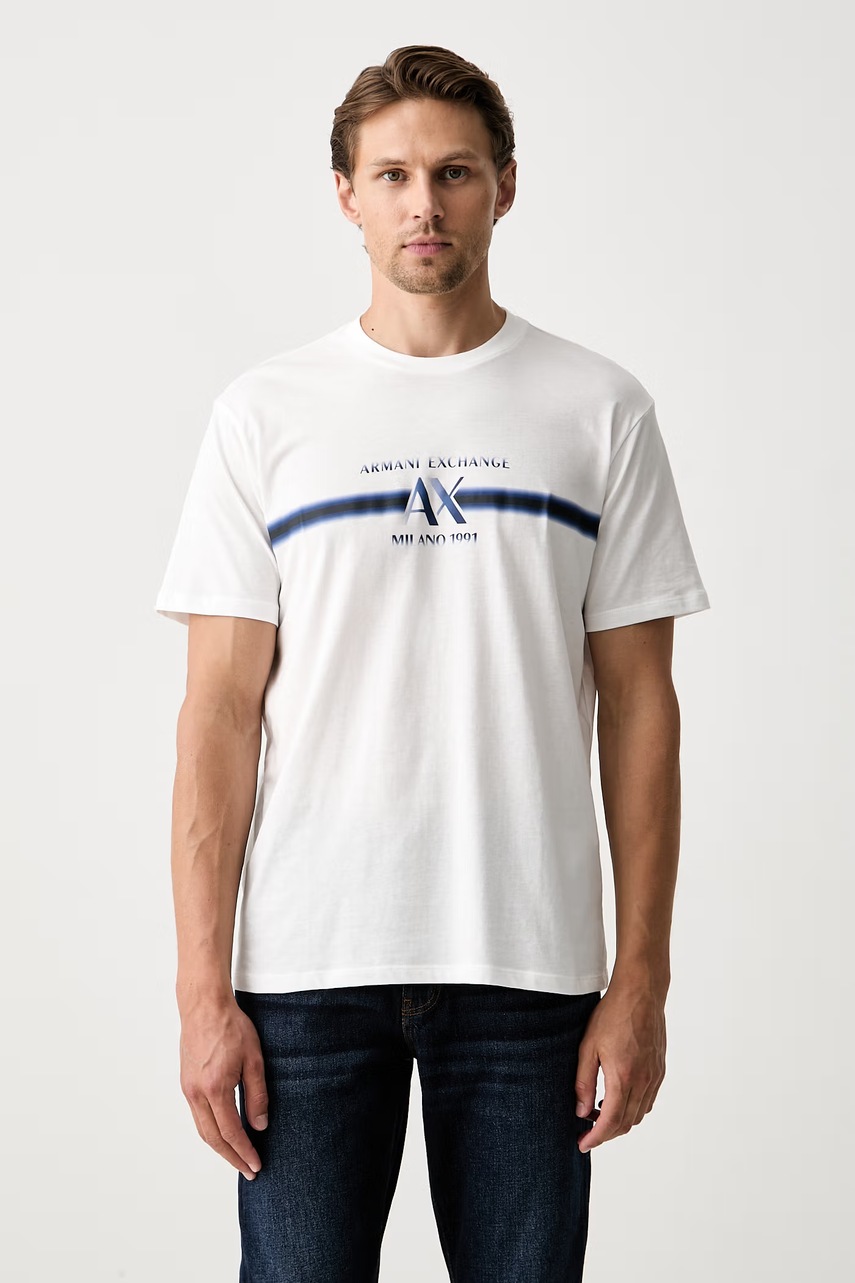 Armani Exchange  majica za muškarce od pamuka