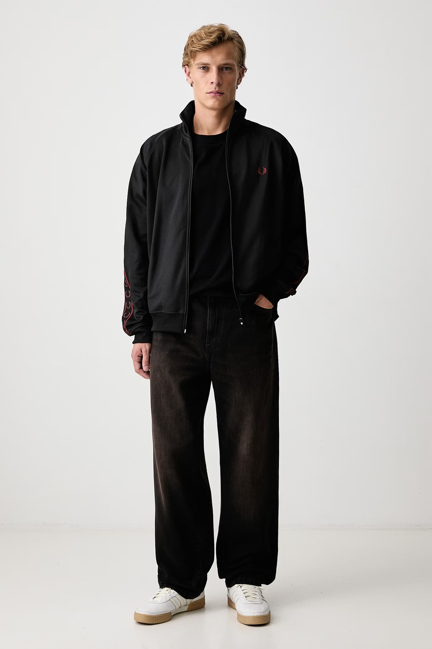 Fred Perry T-shirt basic męski bawełniany (zdjęcie 2)