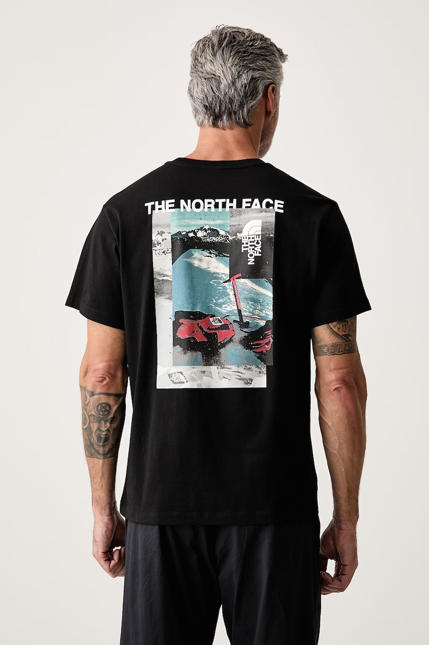 The North Face majica za muškarce od pamuka Collage Relaxed