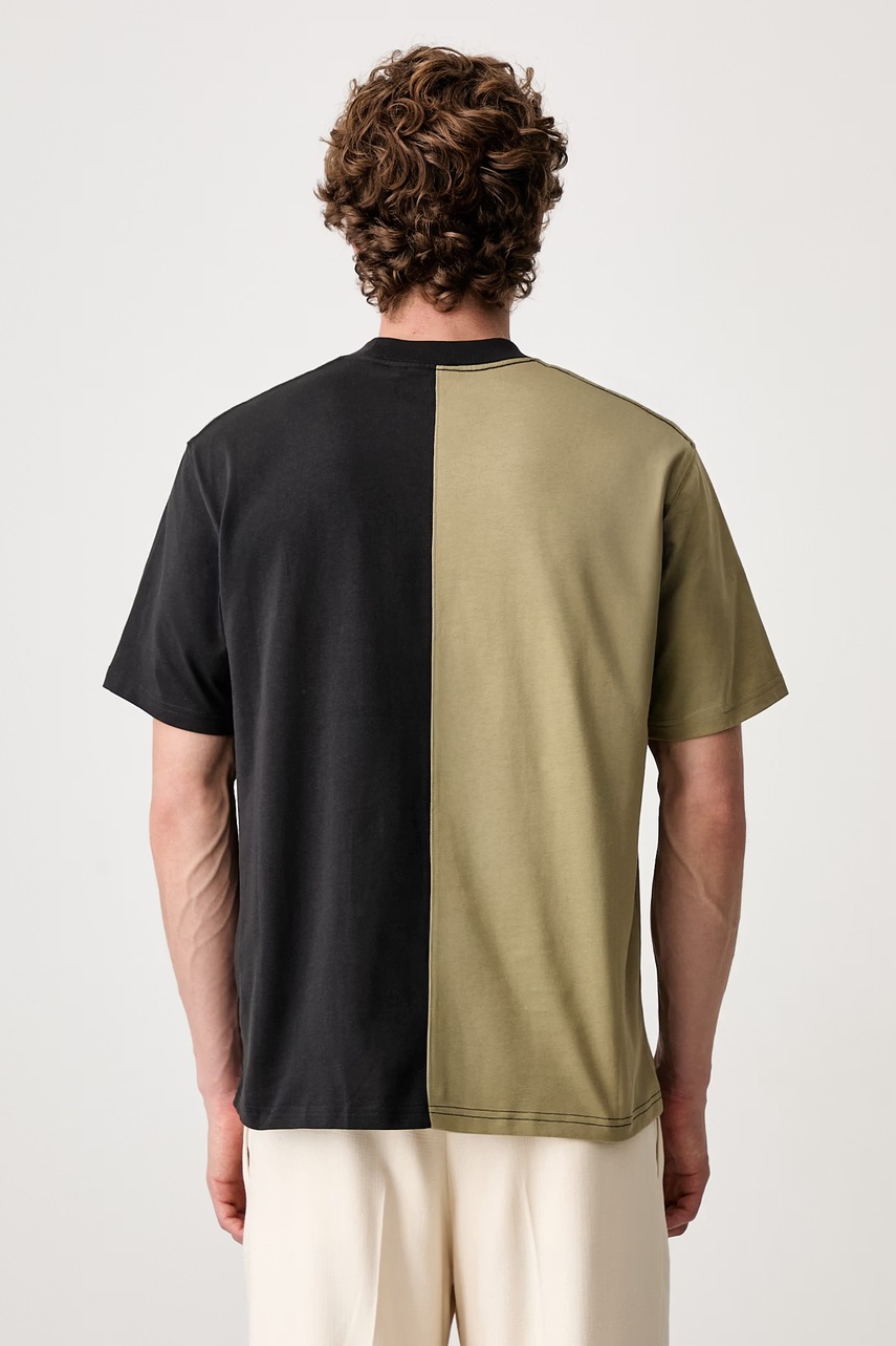 Barbour Mash Up T-shirt bawełniany męski (zdjęcie 3)