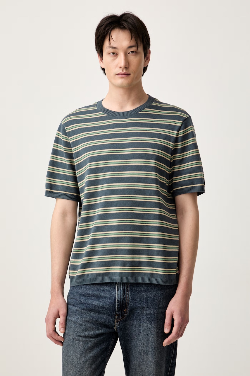 Levi's πλεκτό t-shirt ανδρικό βαμβακερό SS SWEATER