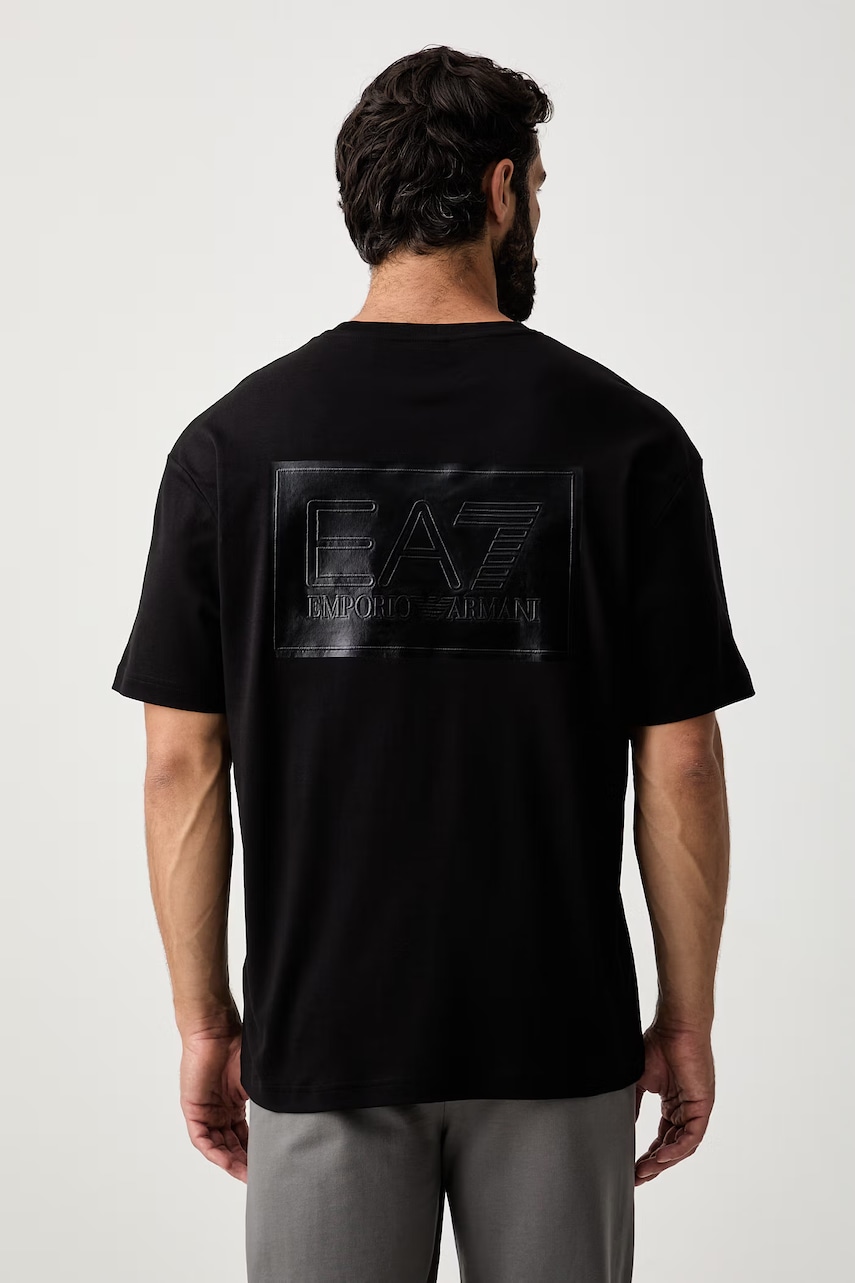 EA7 Emporio Armani T-shirt męski bawełniany