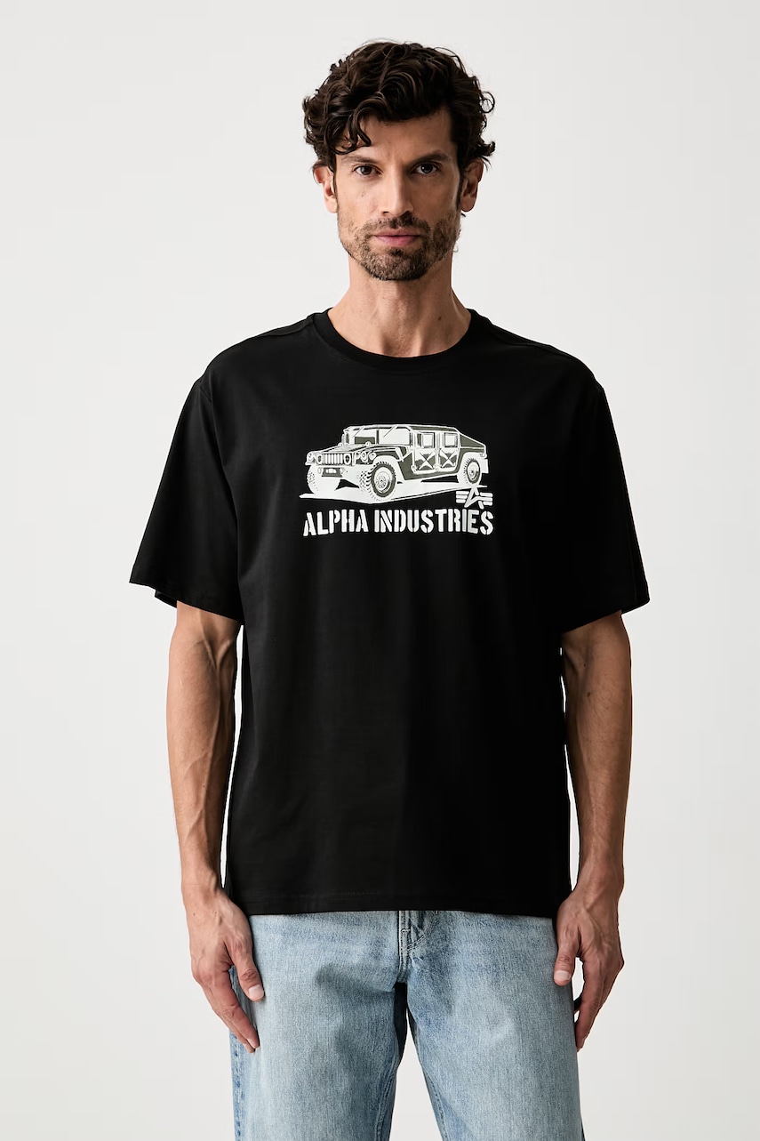 Alpha Industries majica za muškarce od pamuka Humvee