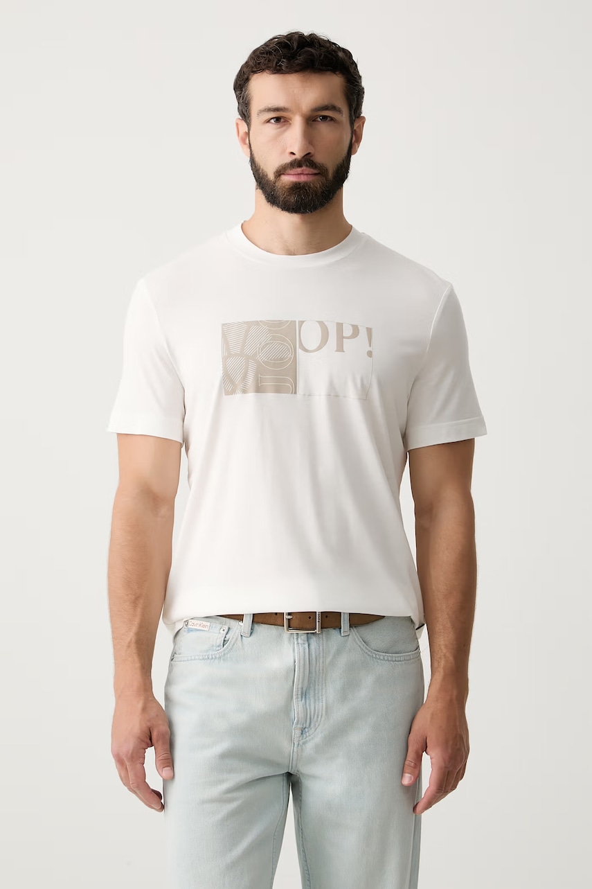 Joop! T-shirt męski z lyocellem