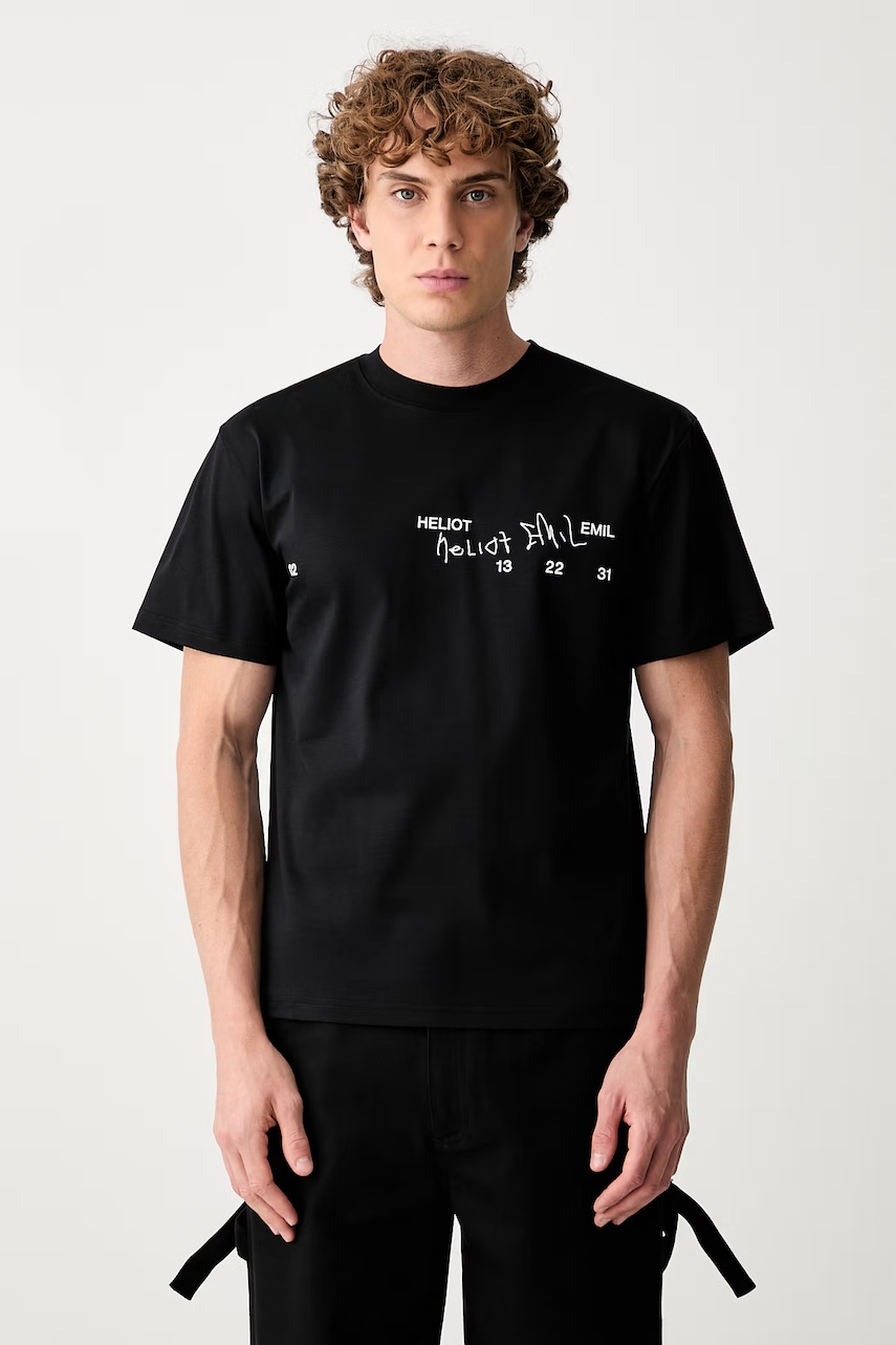 HELIOT EMIL tricou din bumbac pentru bărbați