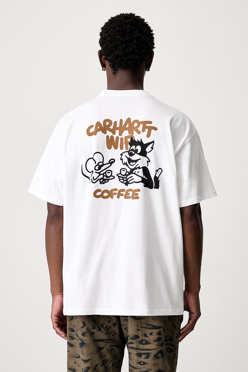 Carhartt WIP S/S Coffee Break T-shirt bawełniany męski