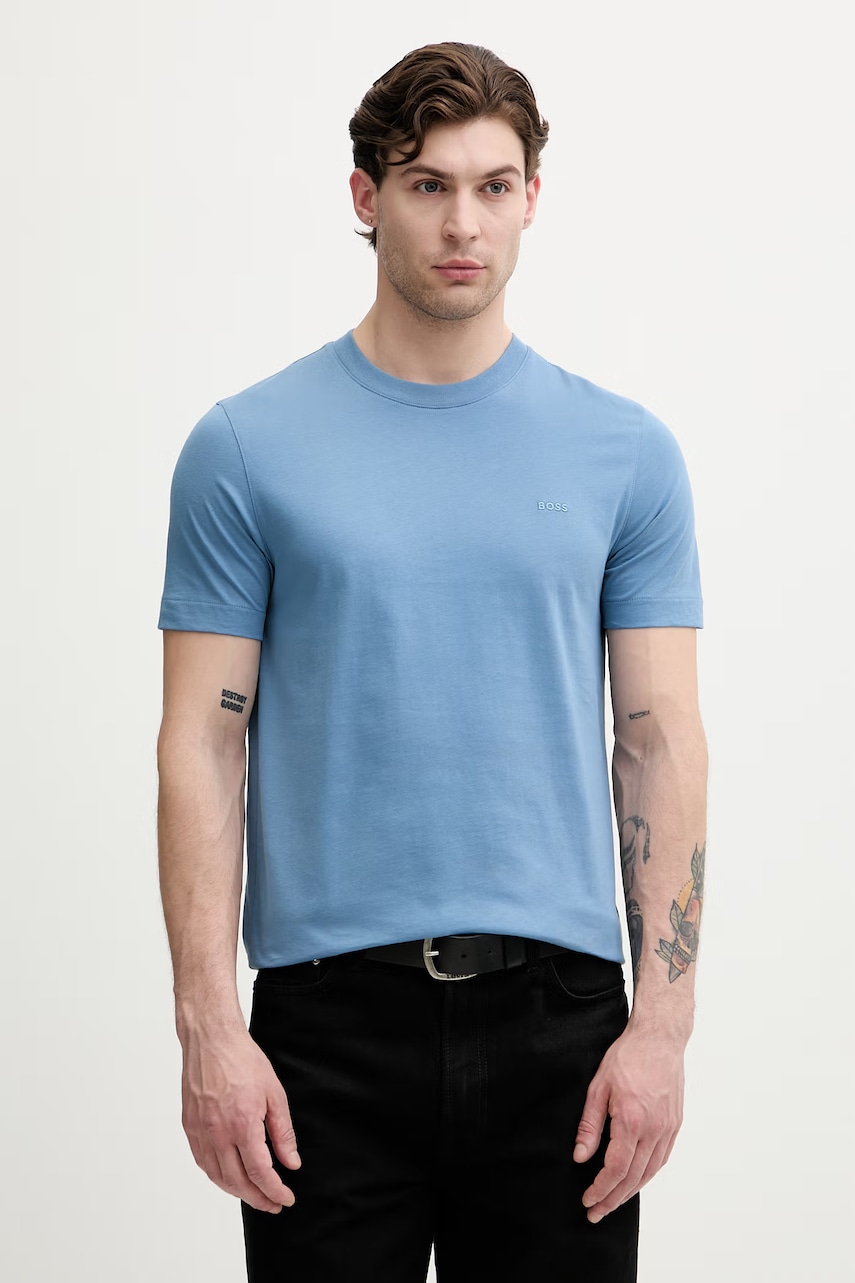 BOSS t-shirt ανδρικό βαμβακερό Thompson