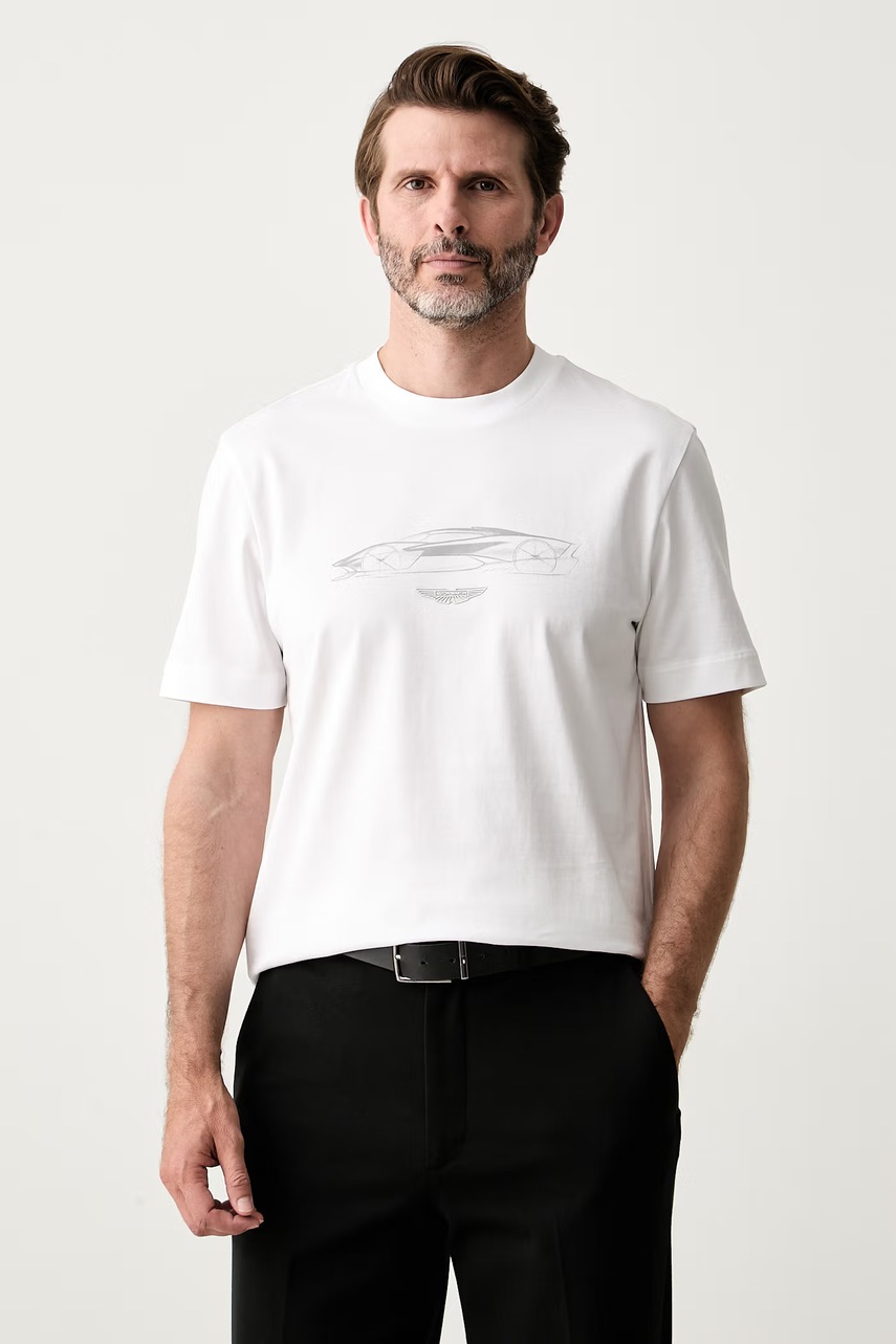 BOSS tricou pentru bărbați din bumbac BOSS x Aston Martin