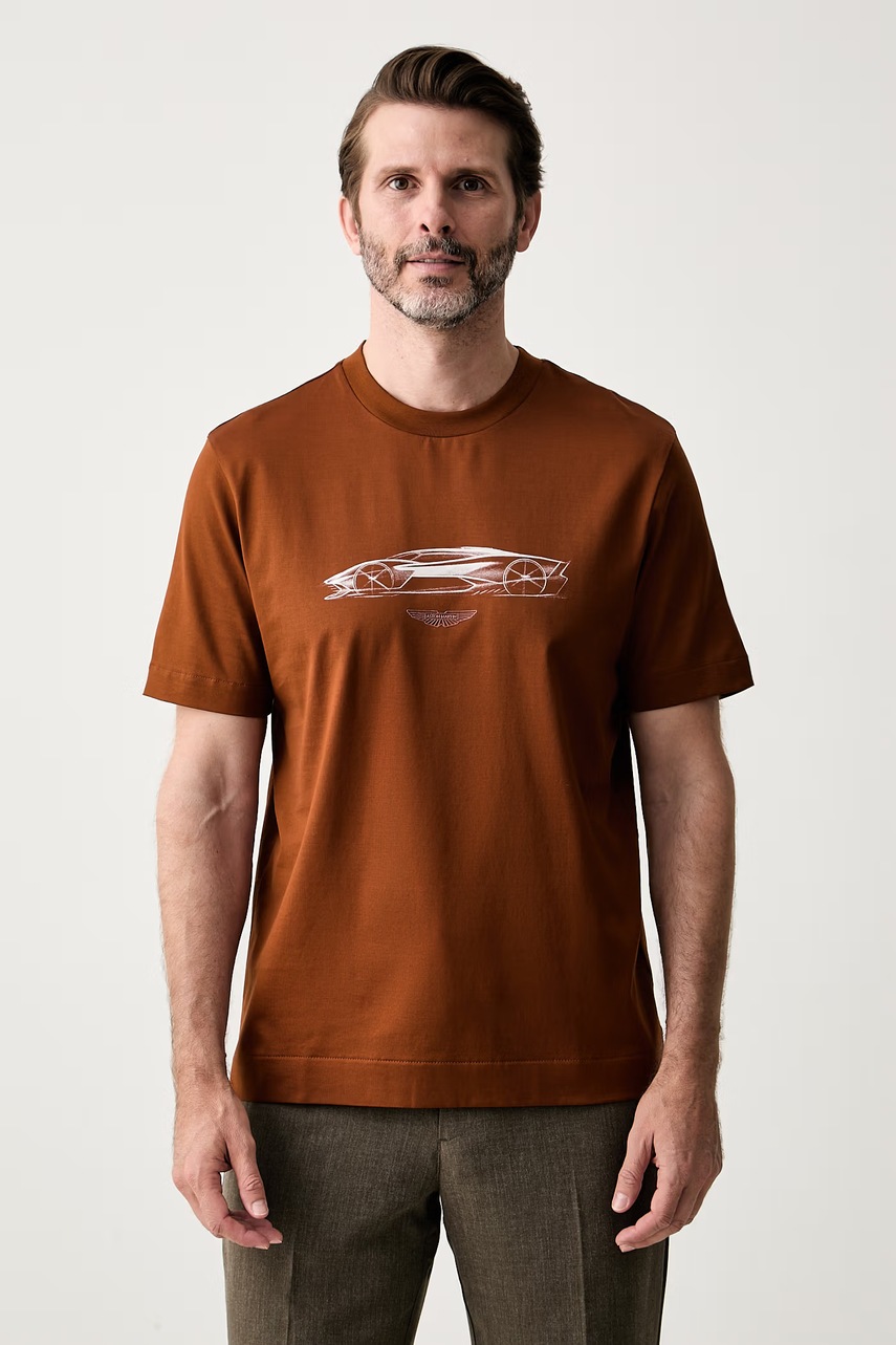 BOSS tricou pentru bărbați din bumbac BOSS x Aston Martin