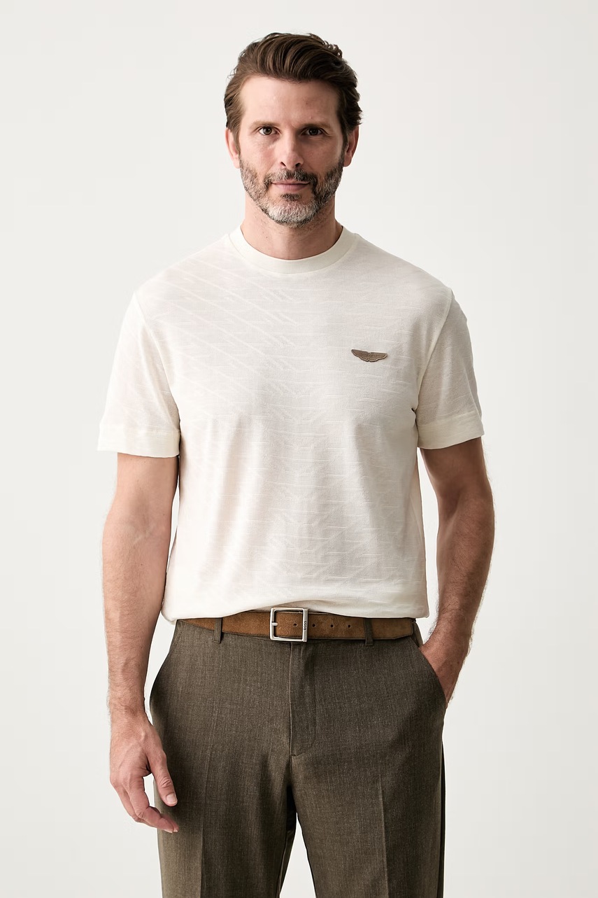 BOSS tricou pentru bărbați din bumbac BOSS x Aston Martin
