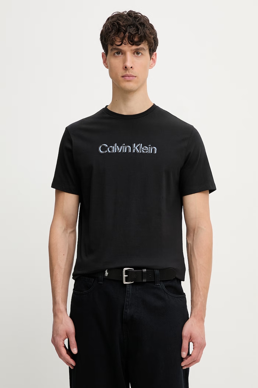 Calvin Klein T-shirt męski bawełniany