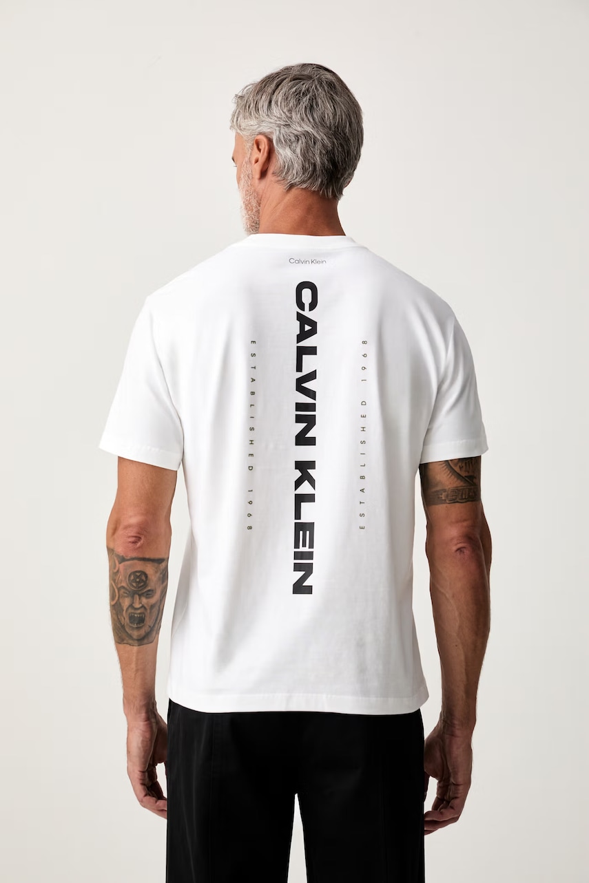 Calvin Klein Jeans t-shirt ανδρικό βαμβακερό